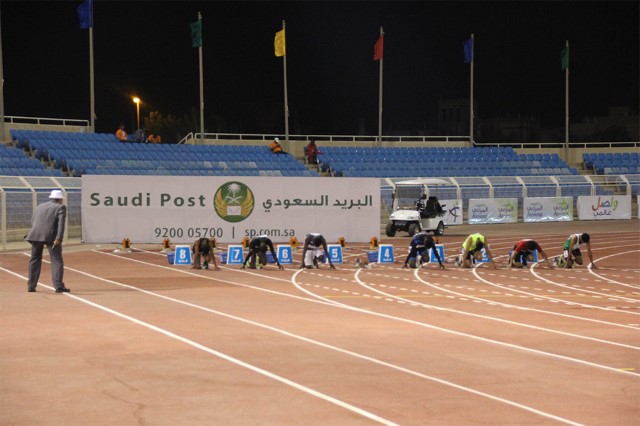  رعاية البريد لبطولة الخليج لالعاب القوى 2015