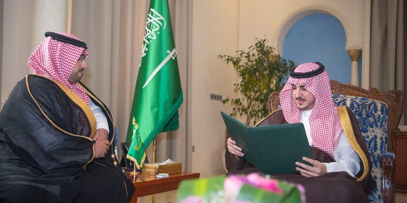 Prince of Al-Jouf receives Shaalan