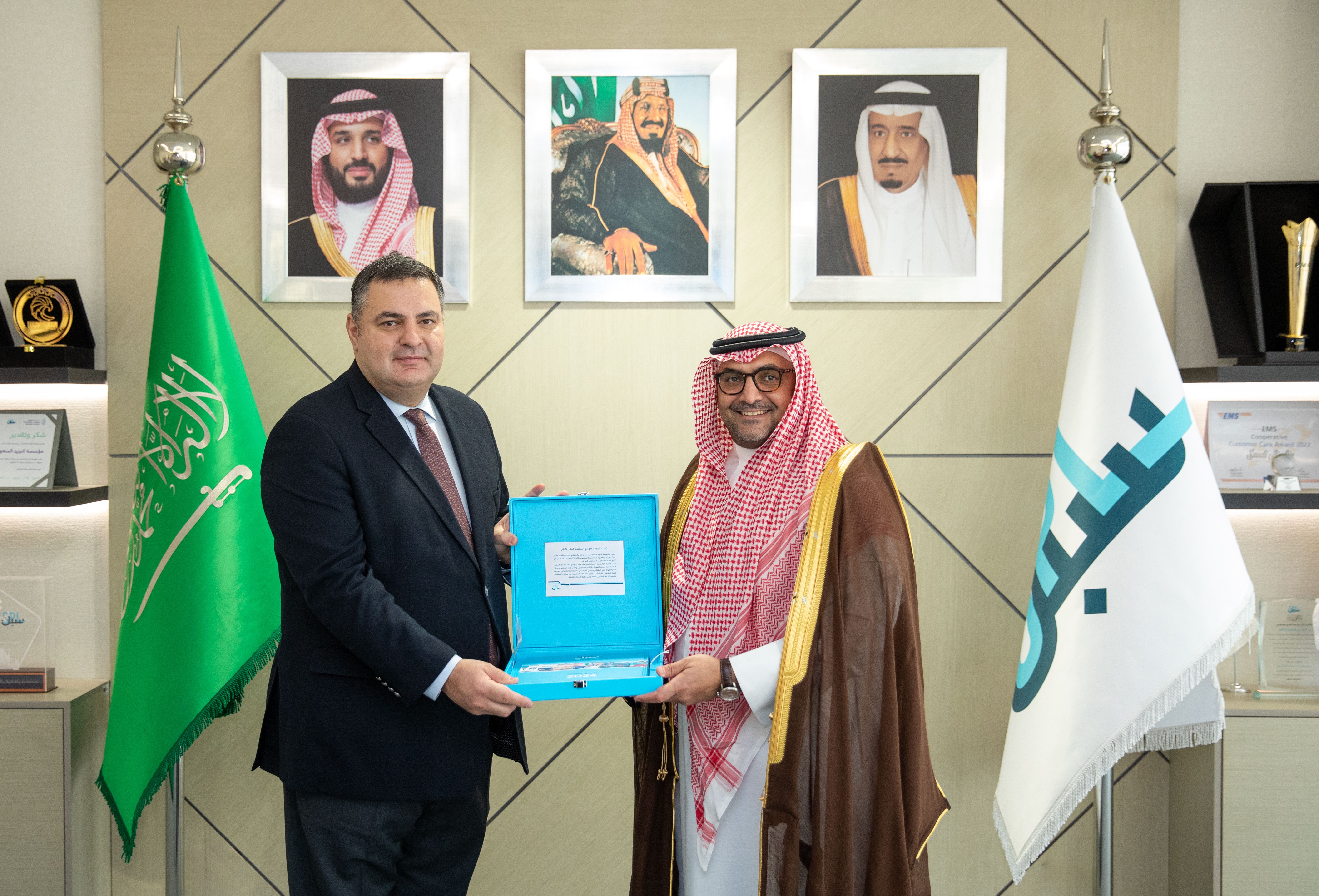 رئيس مؤسسة البريد السعودي | سبل يلتقي سفير جمهورية جورجيا لدى المملكة